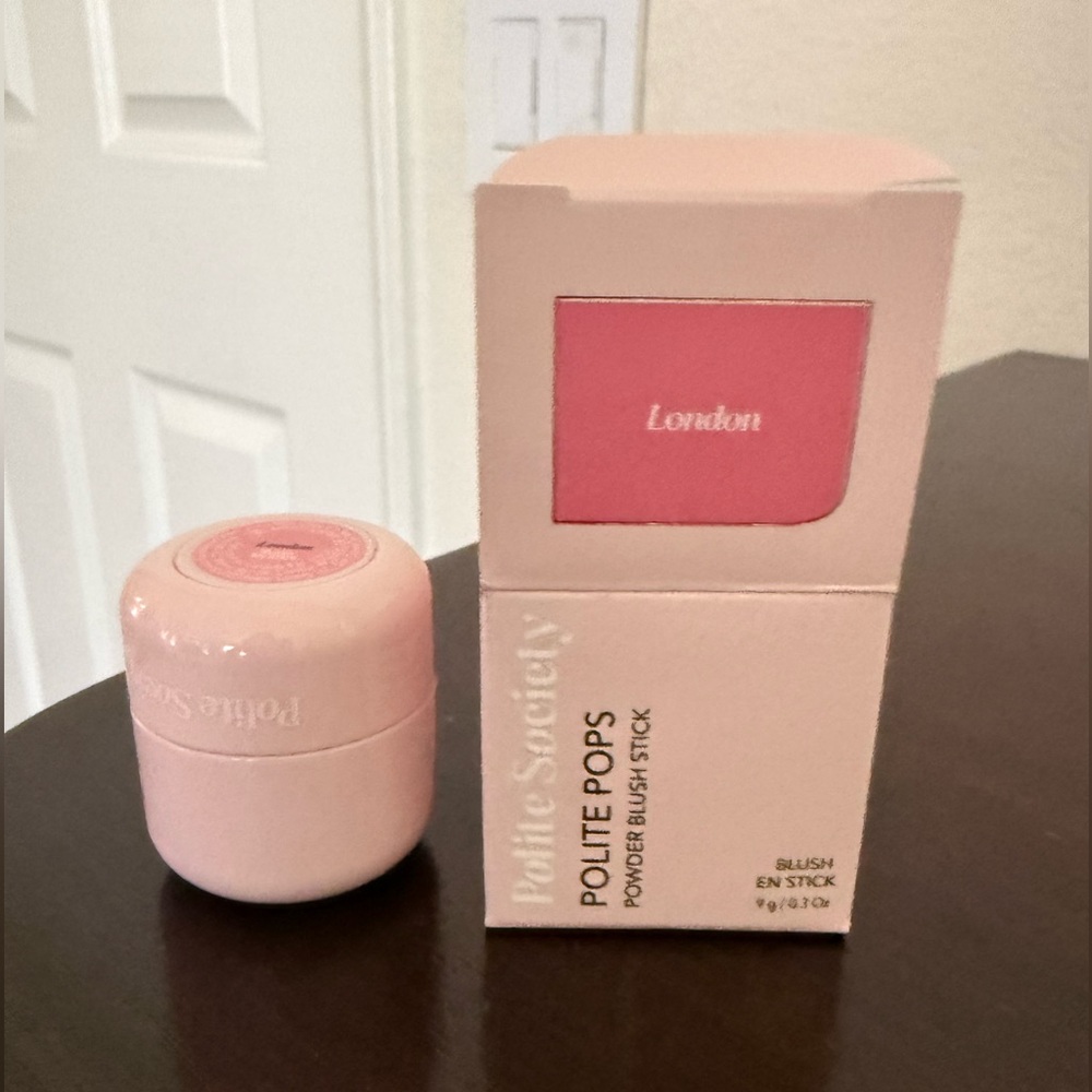 Polite Society Polite Pops Powder Blush Stick - Pink (London)